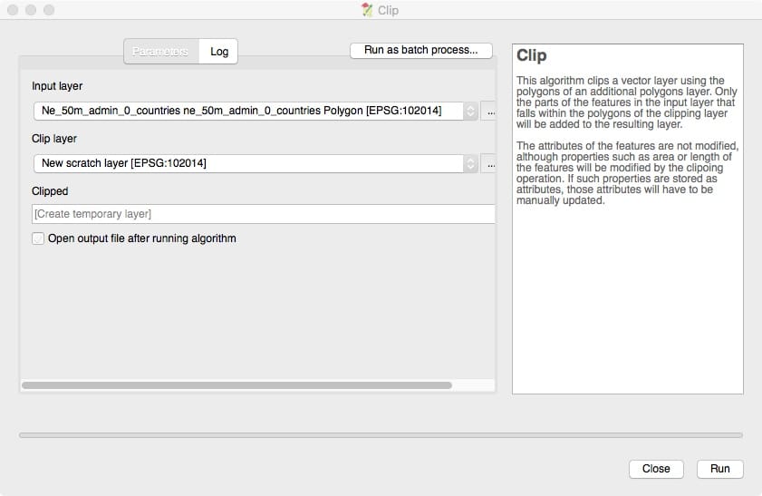 Clipping The Basemap in QGIS