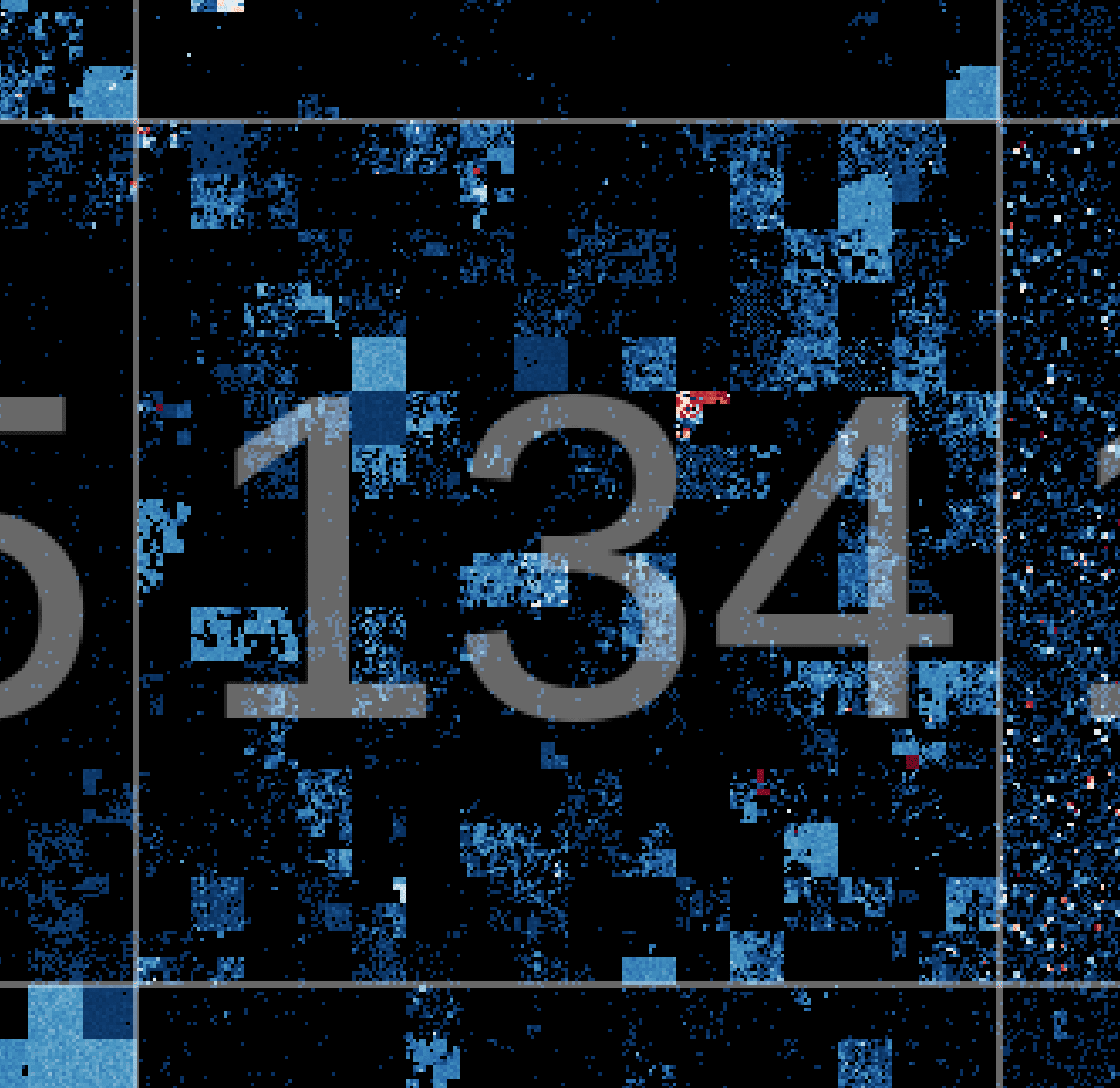 IPv4 Hilbert Curve Heatmap excerpt