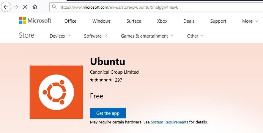 Figure2.jpg Download and Install Ubuntu from the Microsoft Store