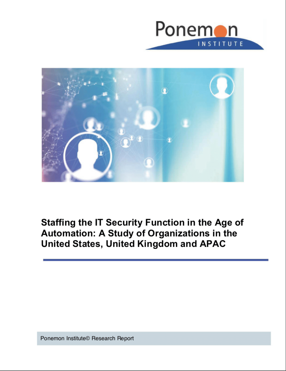 2019 ponemon report staffing it age automation thumbnail