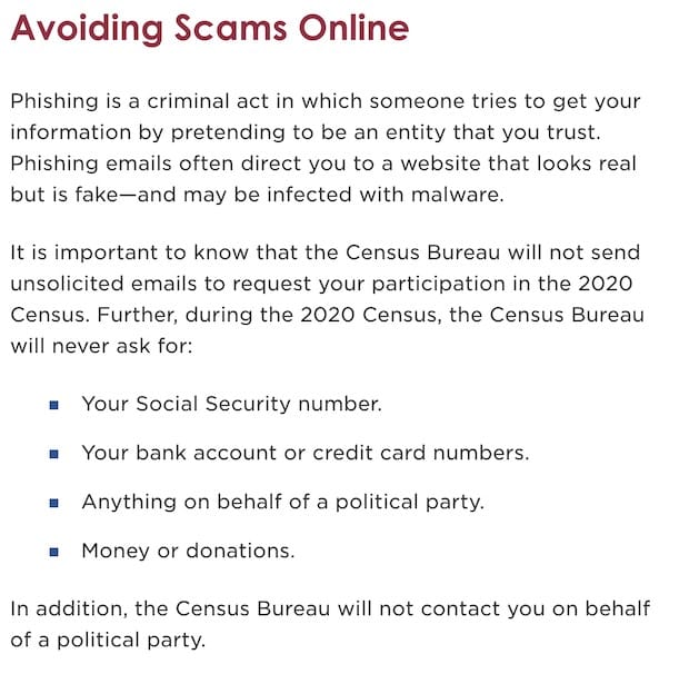 Figure3a.jpg Census advice on avoiding scams online
