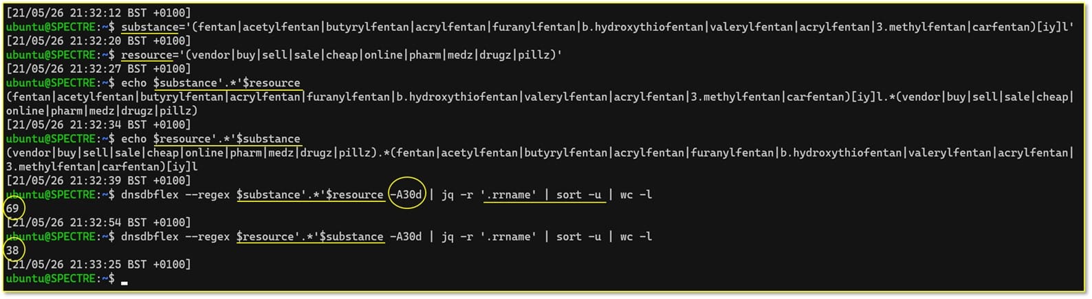 Figure1 Screenshot running Flexible Search