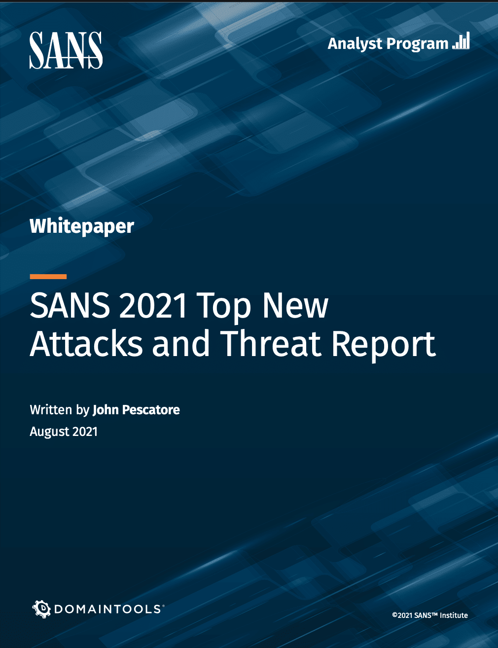 2021 Sans Top New Attacks and Threat Report