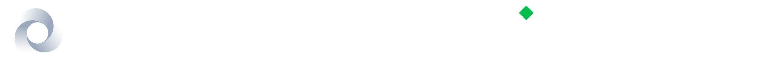 Logos of domaintools and infoblox side by side, showcasing Internet Intelligence—domaintools logo features a magnifying glass integrated with a gear symbol, and infoblox logo is typ