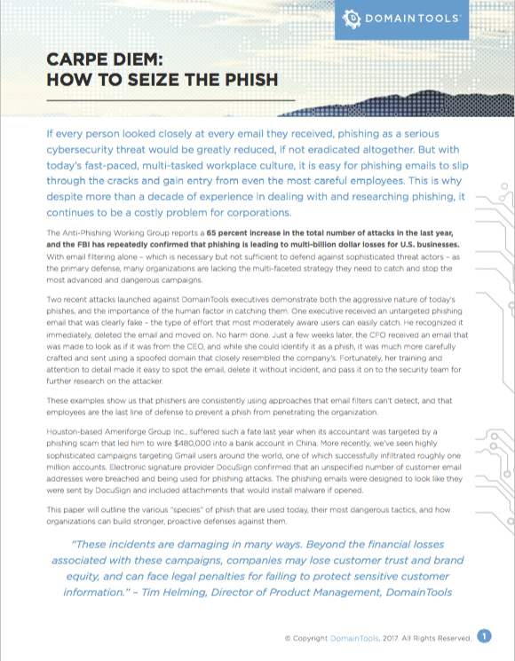 Carpe Diem How to Seize the Phish Article image