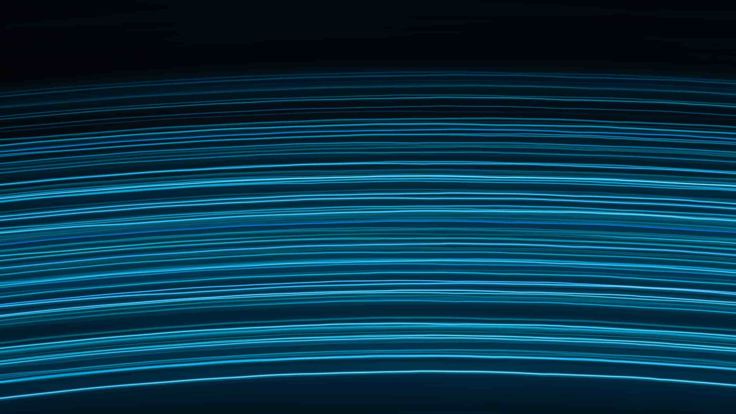 Black background with horizontal blue lines