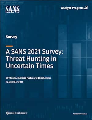 sans 2021 threat hunting survey asset preview