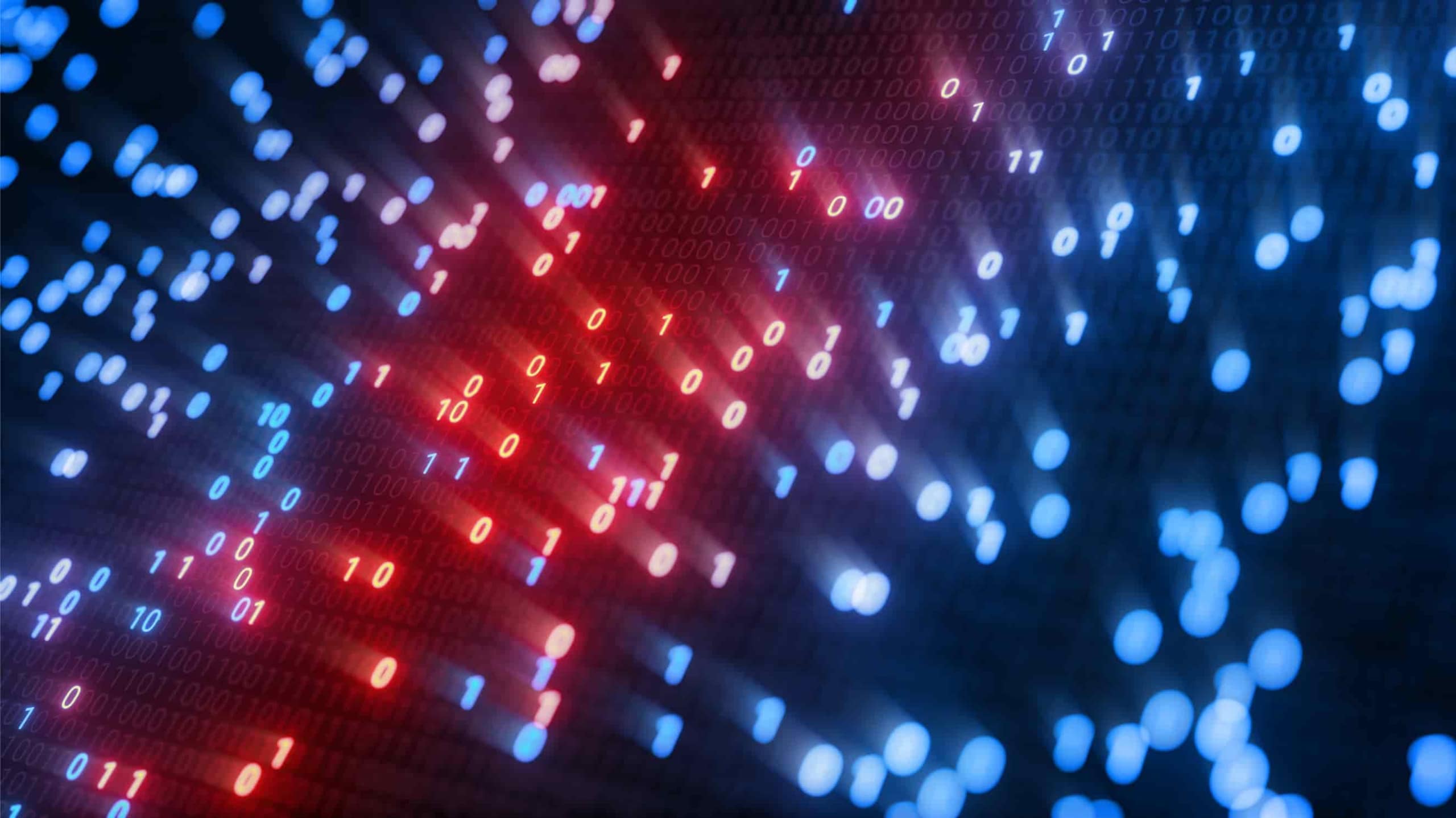 background image, numbers and blue lights